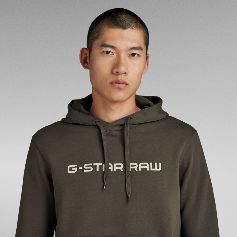 G-STAR® Sudadera Con Capucha Graphic Core Gris