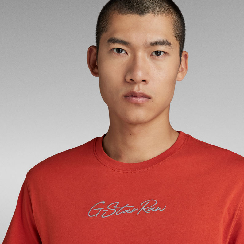 G-STAR® Autograph T-Shirt Orange