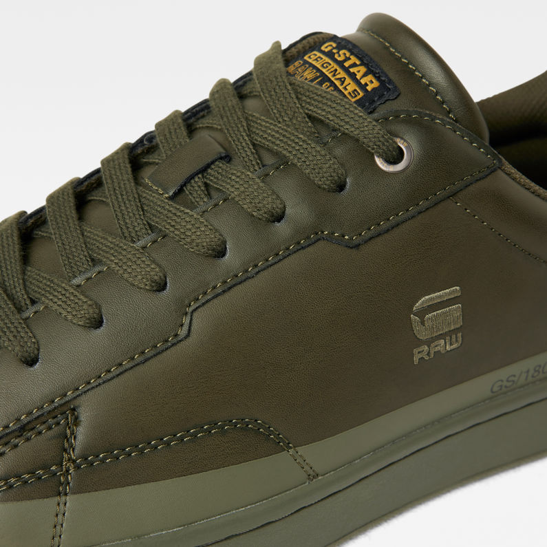 g-star-cadet-logo-sneakers-green-detail