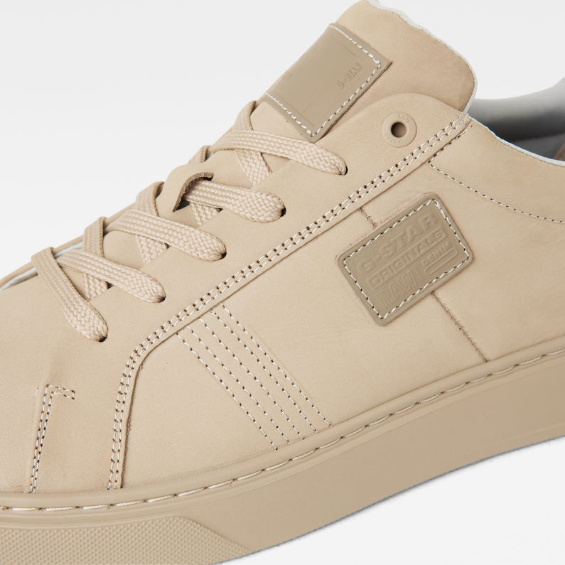 G-STAR® Postino II Tonal Sneakers Bruin detail