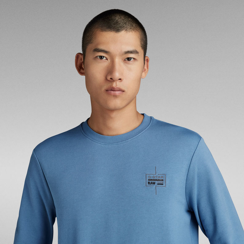 G-STAR® Regular Sweater Medium blue