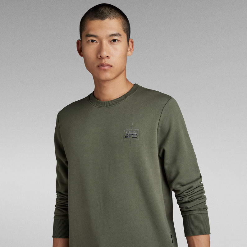 G-STAR® Regular Sweatshirt Grün