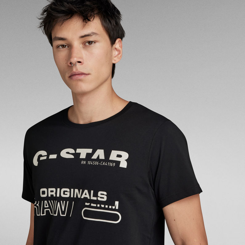Originals T-Shirt | Black | G-Star RAW® US