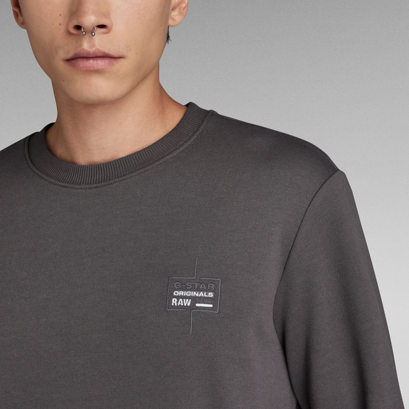 G-STAR® Regular Sweatshirt Grau