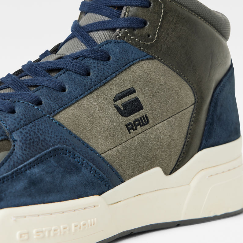 G-STAR® Attacc Mid Layer Sneakers Donkerblauw detail