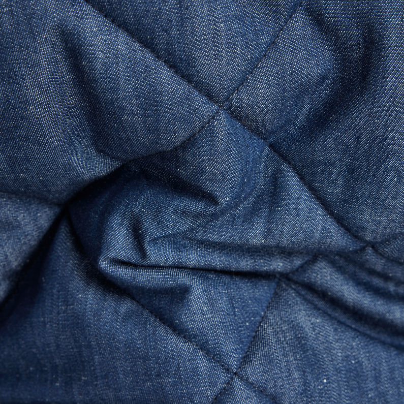 G-STAR® Premium Padded Denim Bomberjacke Dunkelblau