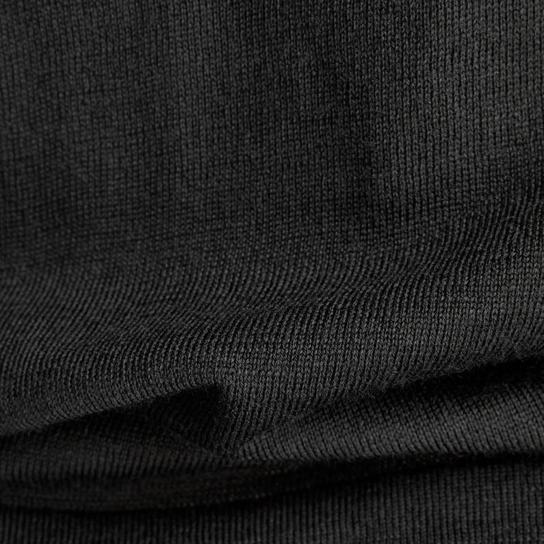 G-STAR® Core Henley Knitted Sweater Black