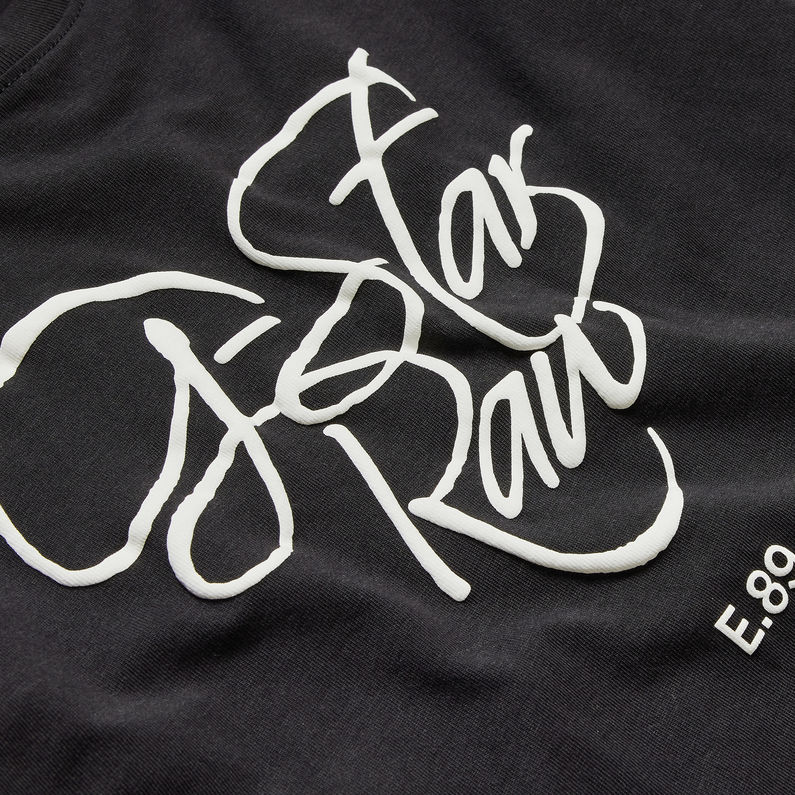 g-star-raw-t-shirt-enfant-long-sleeve-signature-noir
