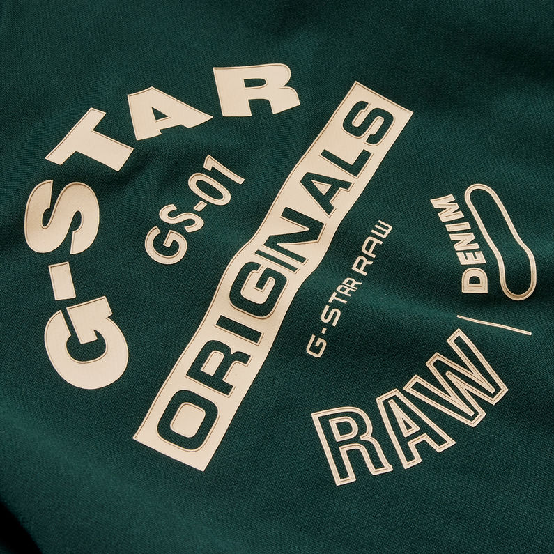 G-STAR® Sweat Enfant Originals Graphic Vert