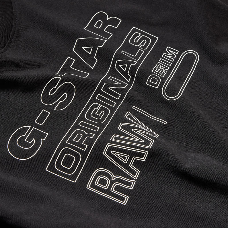 G-STAR® Boys Long Sleeve T-Shirt G-Star Originals Black