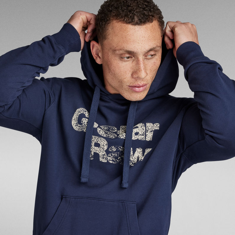 g-star-raw-sweat-a-capuche-painted-graphic-bleu-fonce
