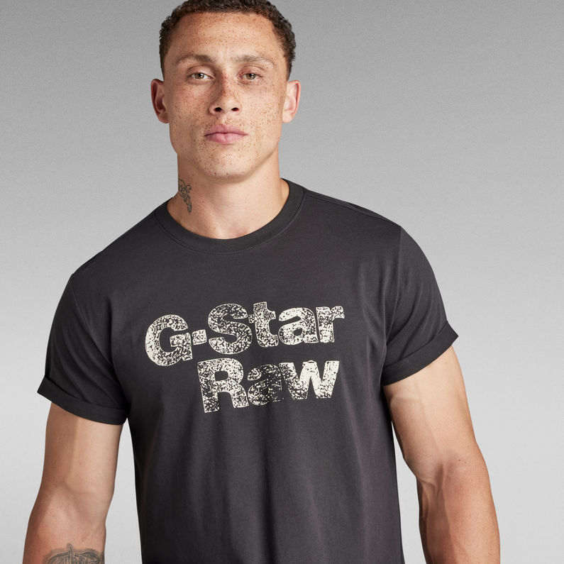 G-Star RAW® Painted Graphic Lash T-Shirt Black