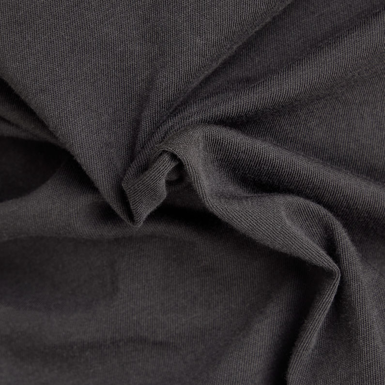 G-STAR® Look Book Graphic Slim V-Hals Top Zwart