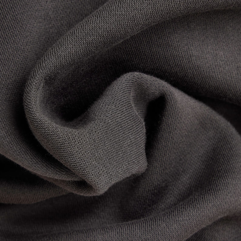 G-STAR® Flock Hoodie Jurk Zwart