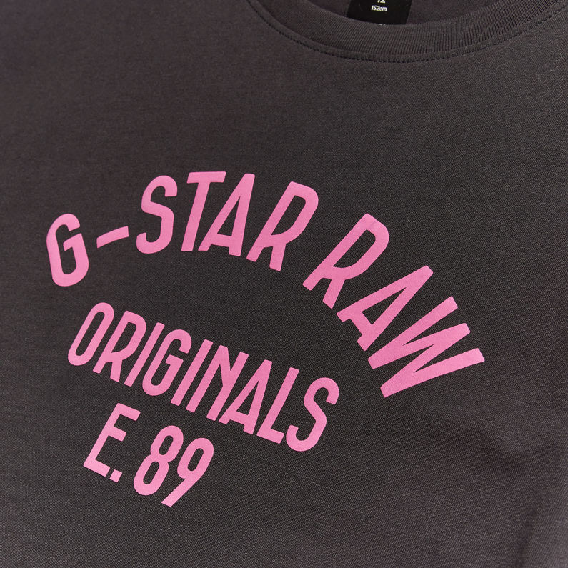 G-Star RAW® Kids T-Shirt Originals 89 Black