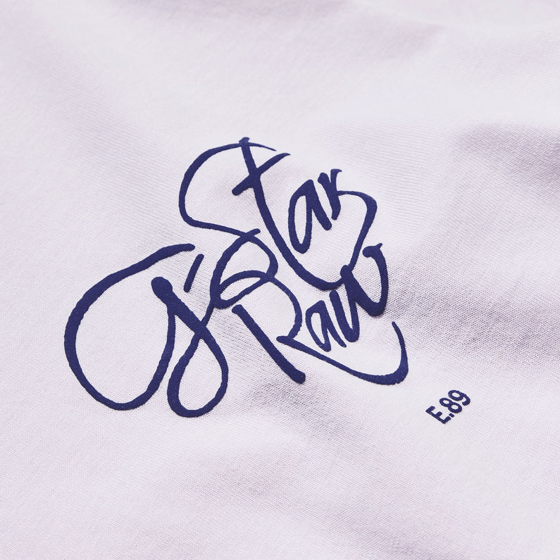G-Star RAW® T-Shirt Enfant Graphic 89 Violet