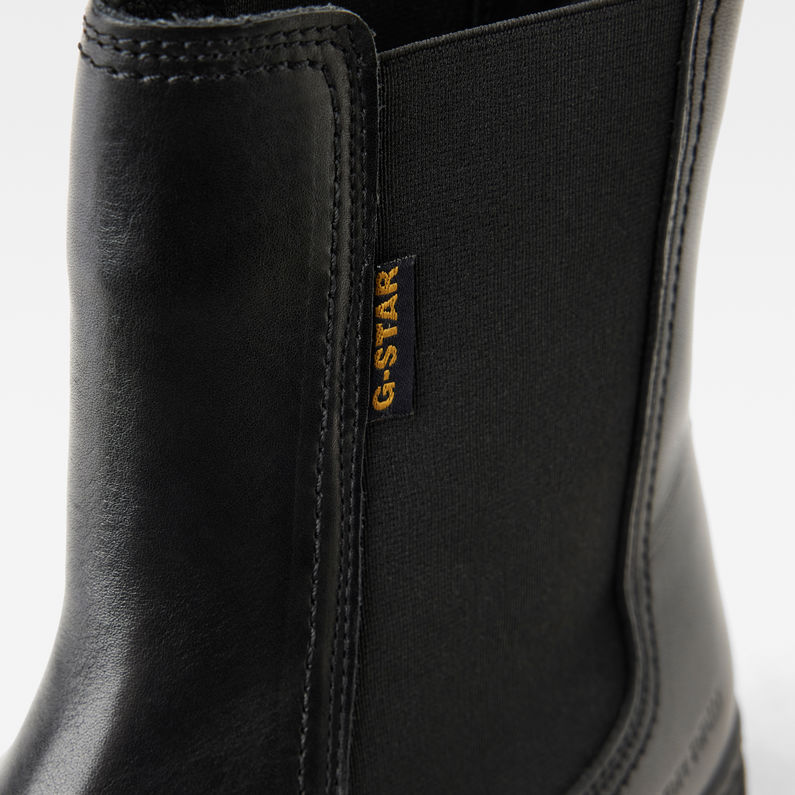 G-STAR® Botas Noxer Chelsea Leather Negro detail