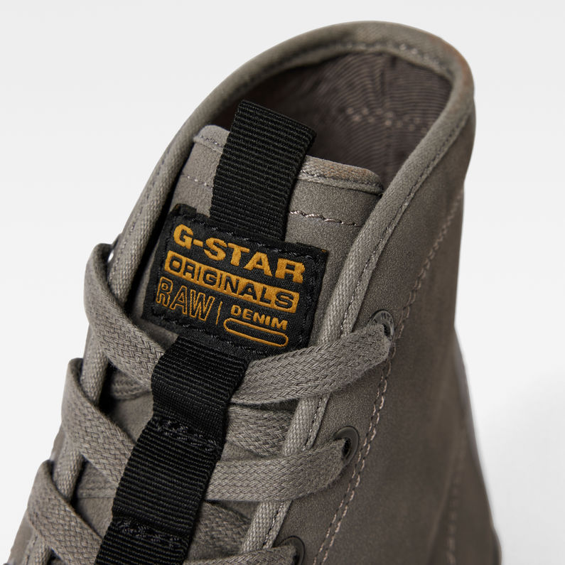 G-STAR® Aefon II Mid Microfibre Boots Grey detail