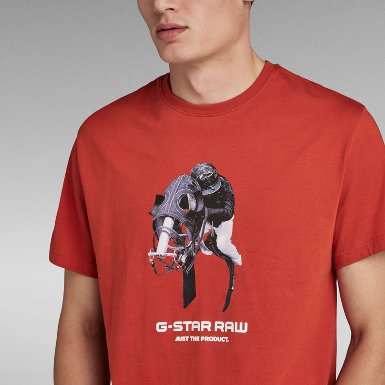 G-STAR® T-Shirt Cavallo Orange