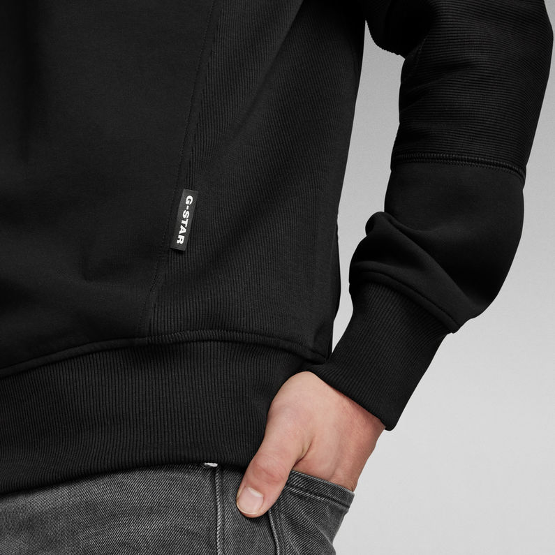 G-STAR® Sweat Moto Noir