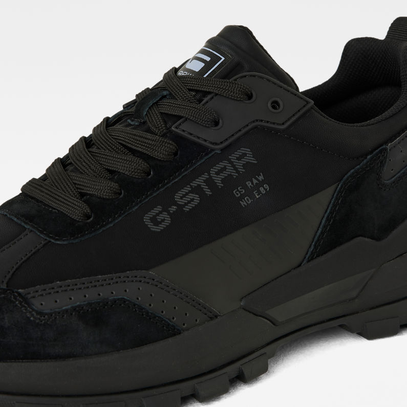 G-STAR® Rackam Tonal Sneakers Black detail