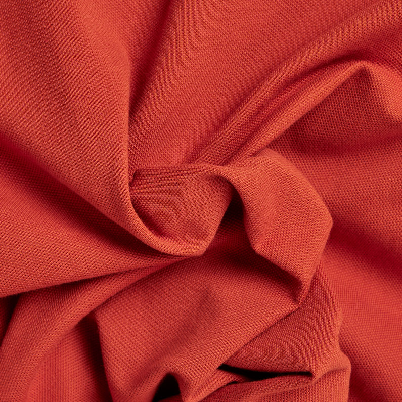 G-STAR® Polo Dunda Slim Stripe Naranja