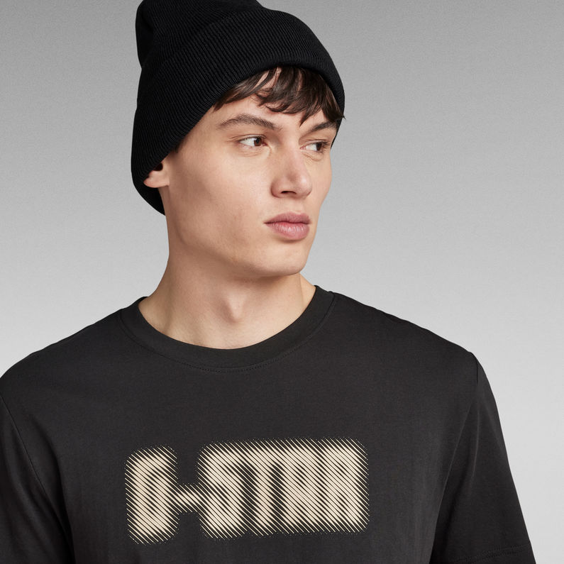 G-STAR® Dotted T-Shirt Zwart