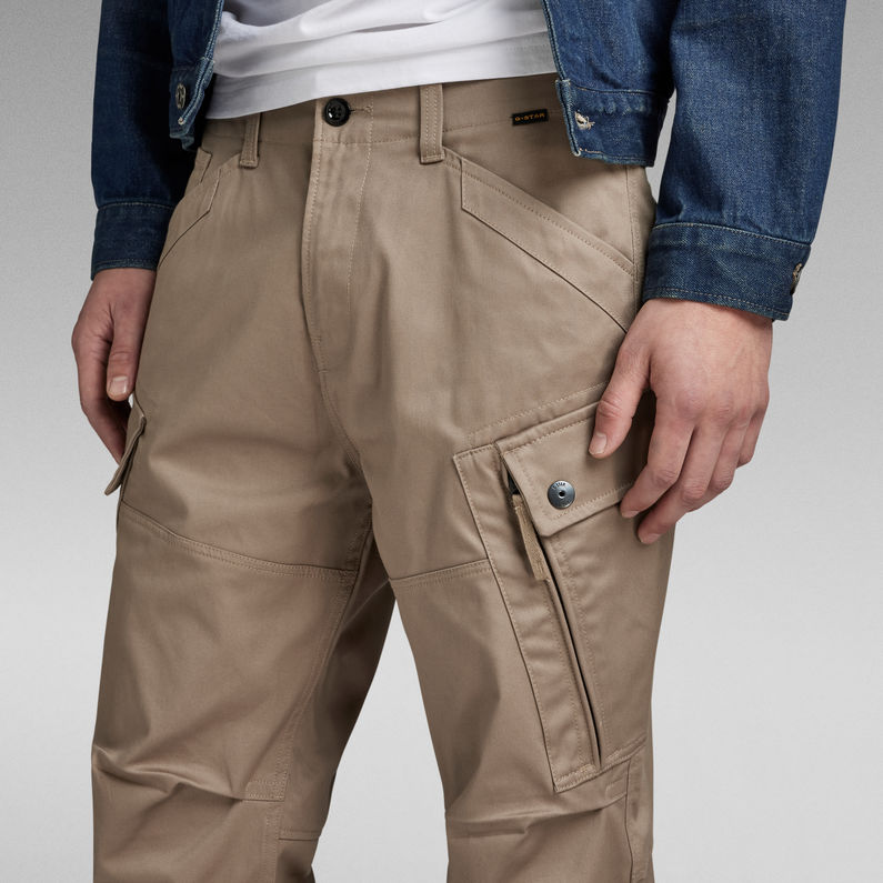 G-STAR® Pantalones Zip Cargo Regular Tapered Beige