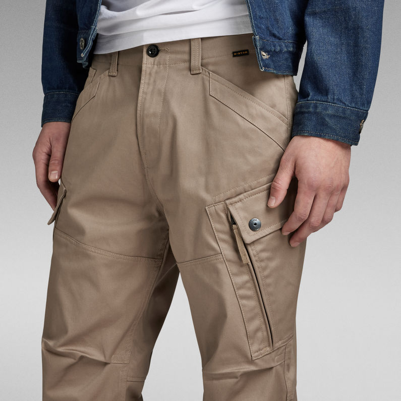 G-Star RAW® Pantalones Zip Cargo Regular Tapered Beige
