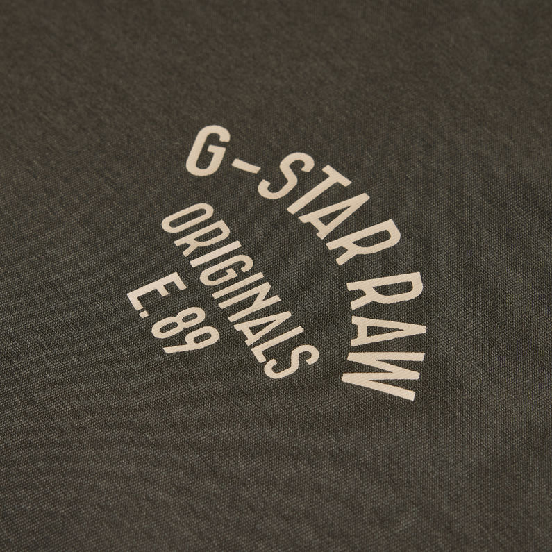 G-STAR® T-Shirt Enfant Long Sleeve Originals Gris