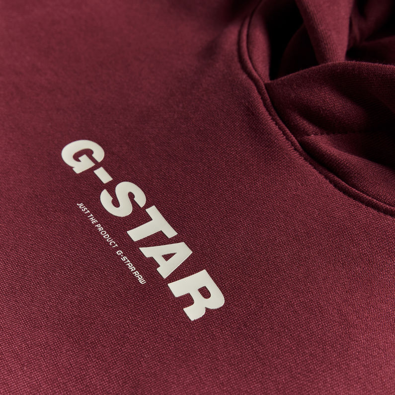 G-Star RAW® Kids Loose Hoodie Just The Product Red
