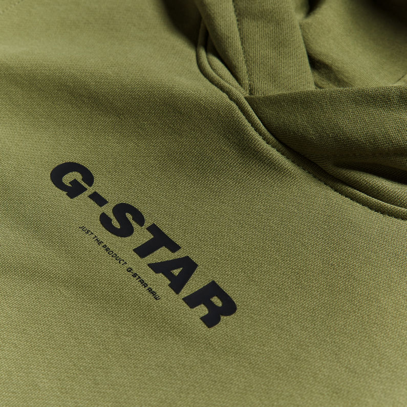 G-STAR® Sweat à Capuche Enfant Just The Product Vert