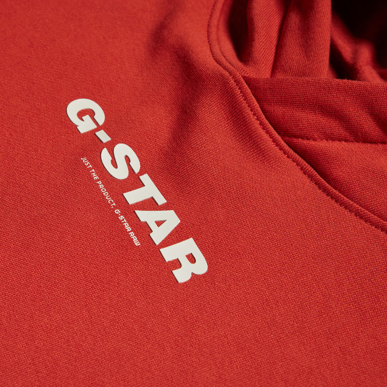 G-Star RAW® Sweat à Capuche Enfant Just The Product Rouge