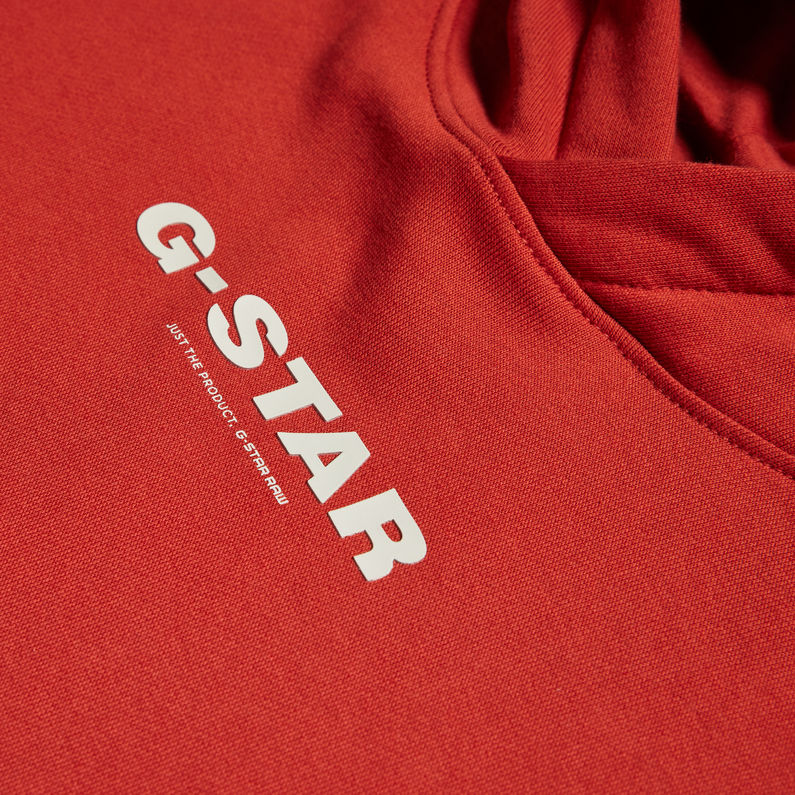 G-STAR® Sweat à Capuche Enfant Just The Product Rouge