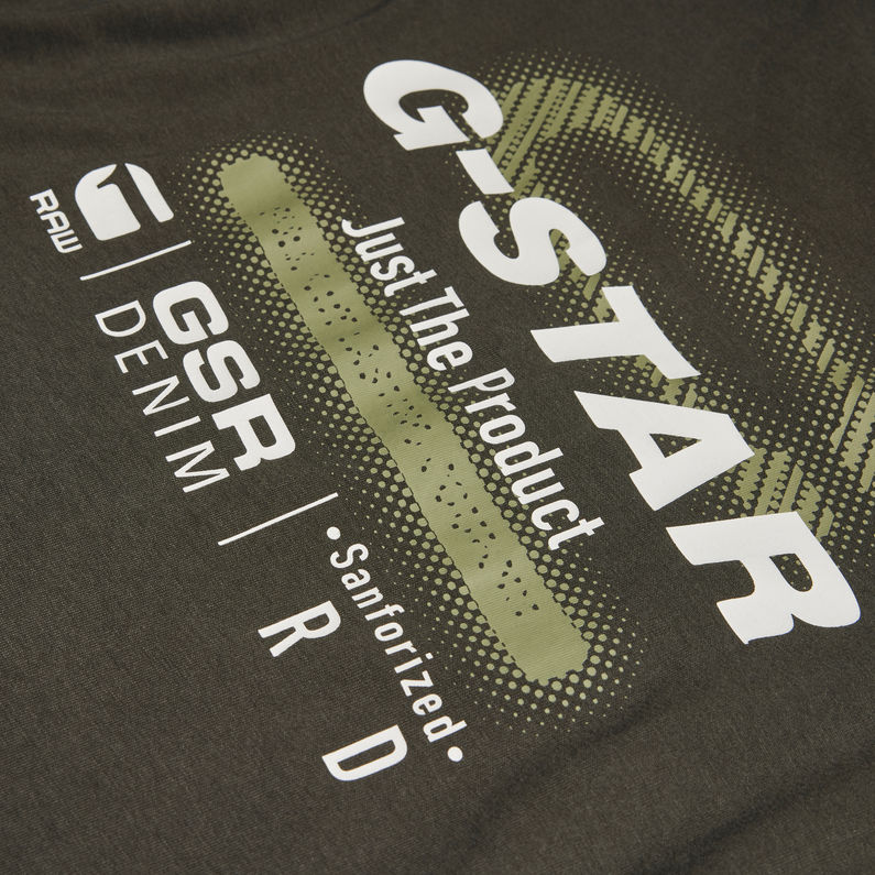 G-STAR® Kids Long Sleeve T-Shirt Back Graphic Grey