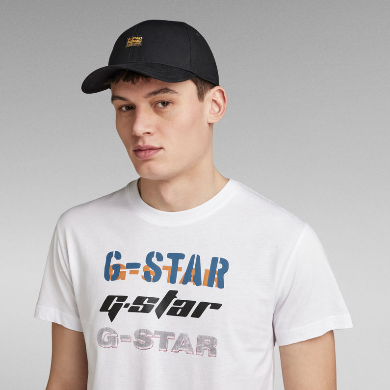 g-star-raw-t-shirt-triple-logo-graphic-blanc
