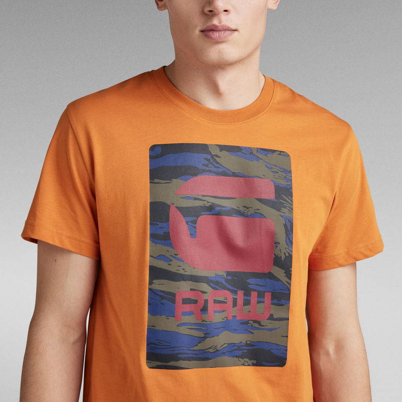 g-star-raw-camiseta-camo-box-graphic-naranja