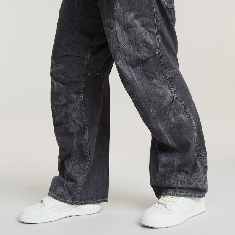 G-STAR® Palm Pleated Denim Hose Grau