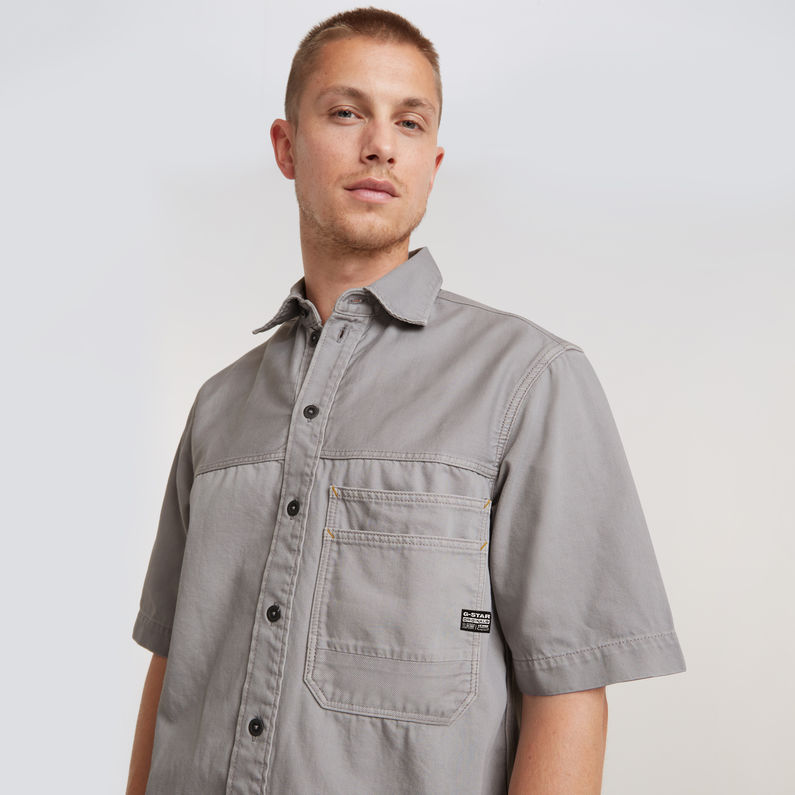 g-star-raw-camisa-double-pocket-relaxed-gris