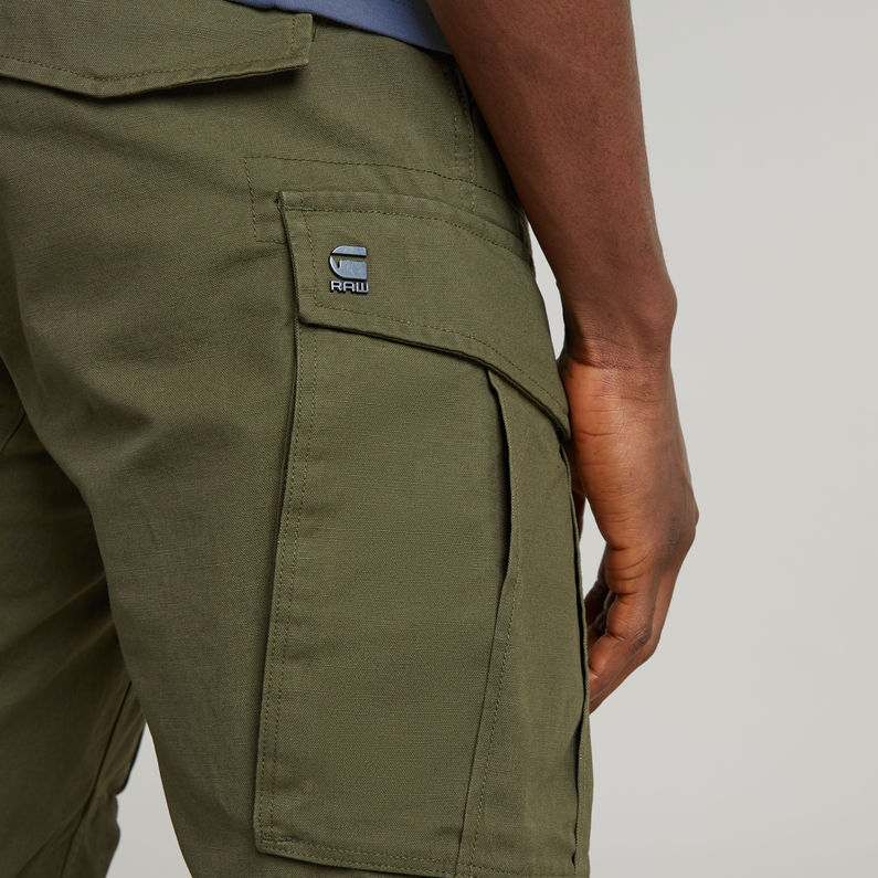 G-Star RAW® Pantalones Rovic Zip 3D Regular Tapered Verde