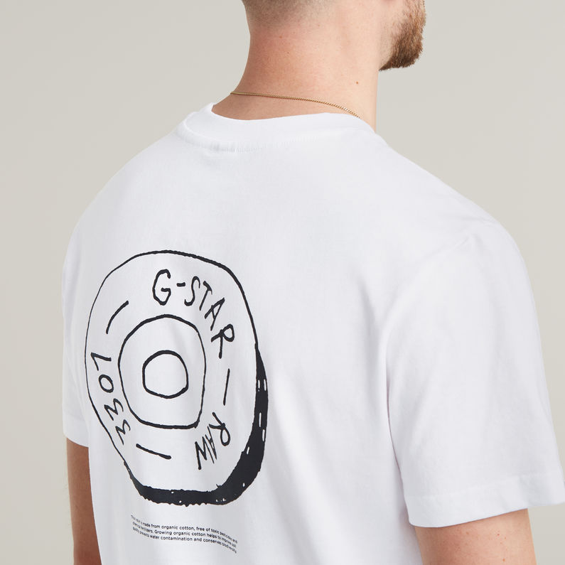 g-star-button-illustration-t-shirt-white