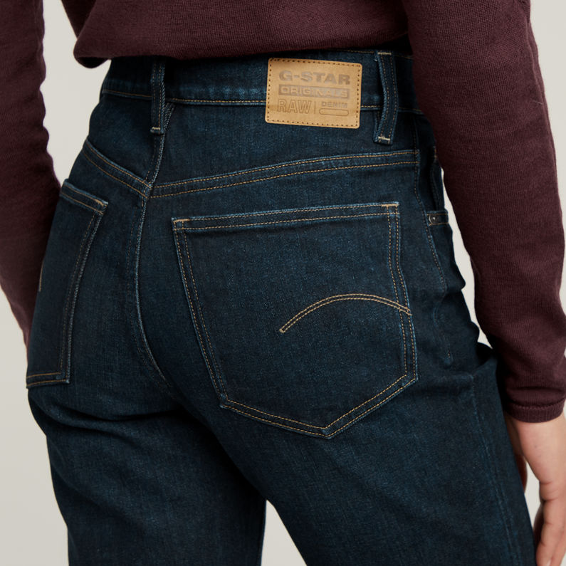 G-STAR® Viktoria High Straight Jeans Dark blue