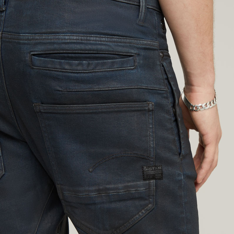 G-STAR® Jean D-Staq 3D Slim Bleu foncé