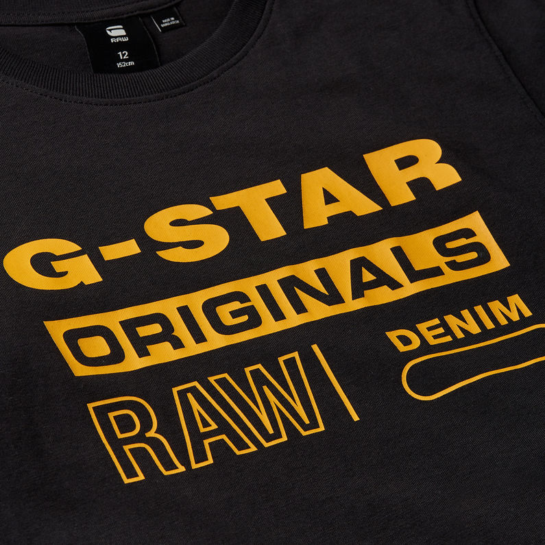 g-star-raw-kids-t-shirt-g-star-originals-zwart