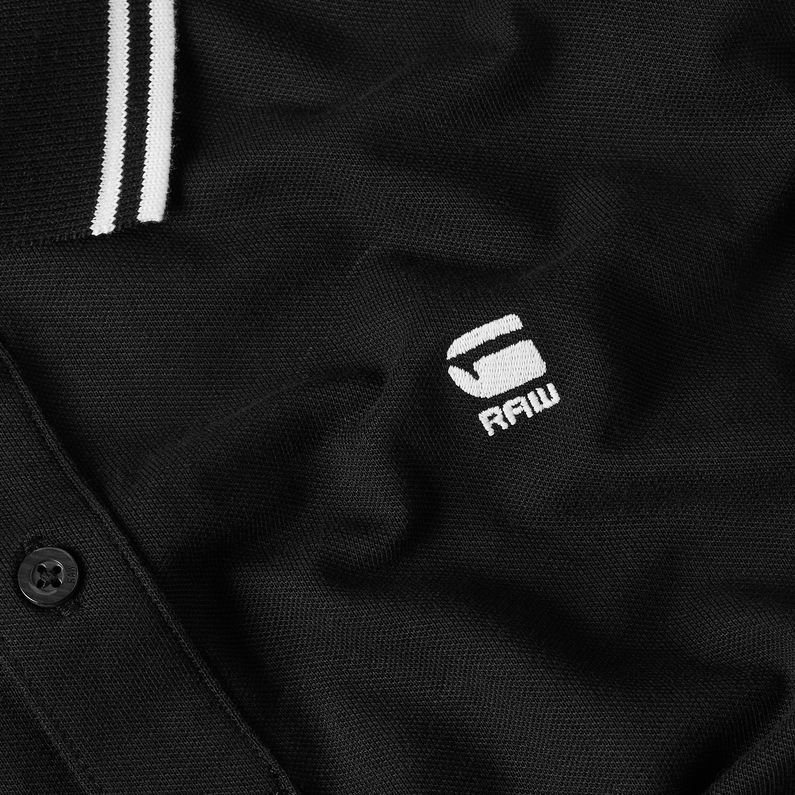 G-STAR® Dunda Slim Stripe Polo Black