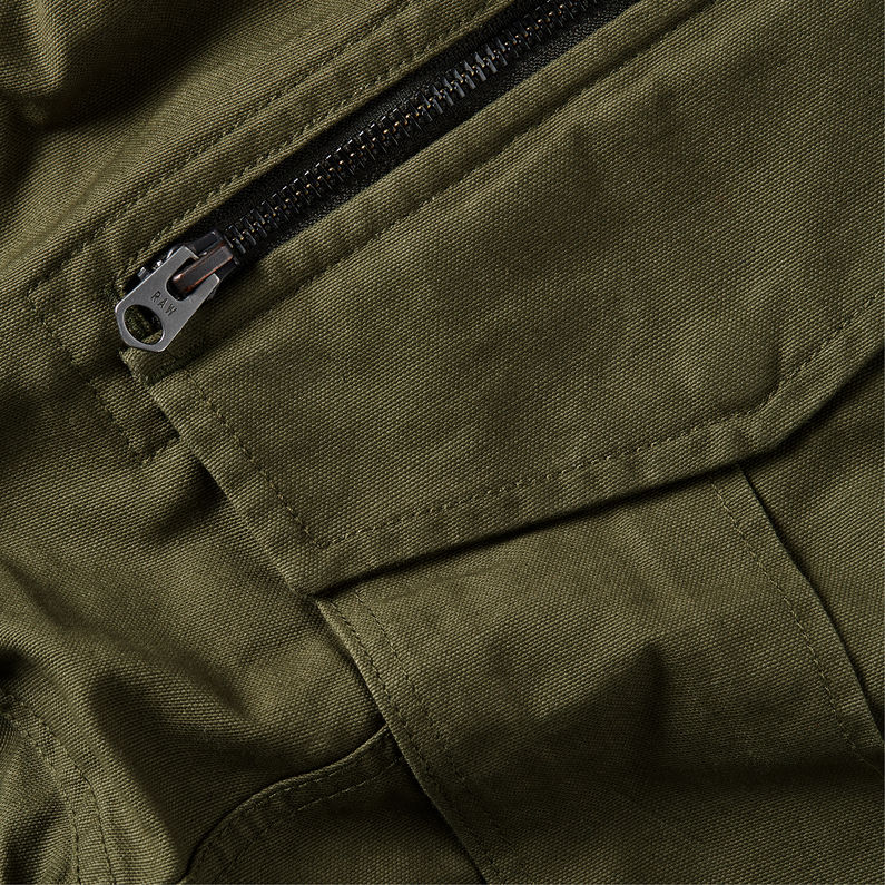 G-STAR® Rovic Zip 3D Regular Tapered Hose Grün