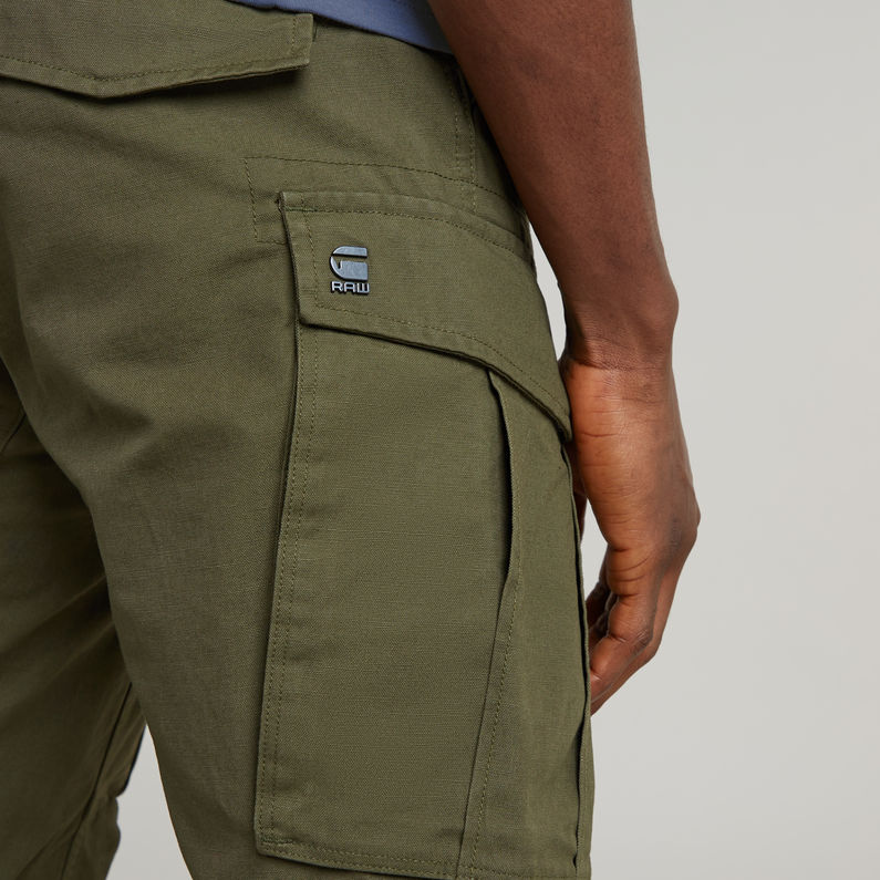 G-STAR® Rovic Zip 3D Regular Tapered Hose Grün
