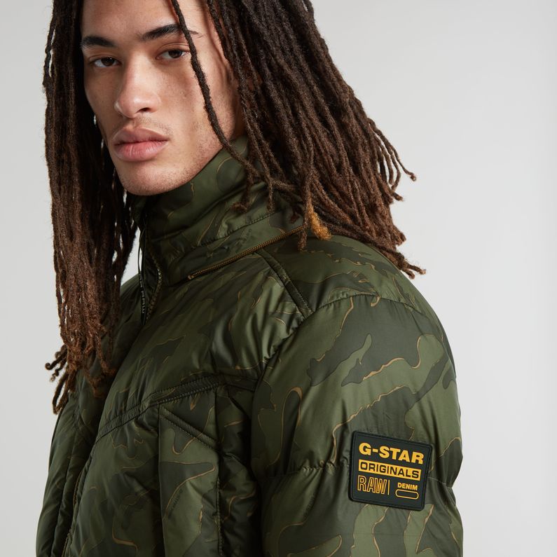 G-STAR® G- Whistler Padded Hooded Jacket 2.0 Multi color