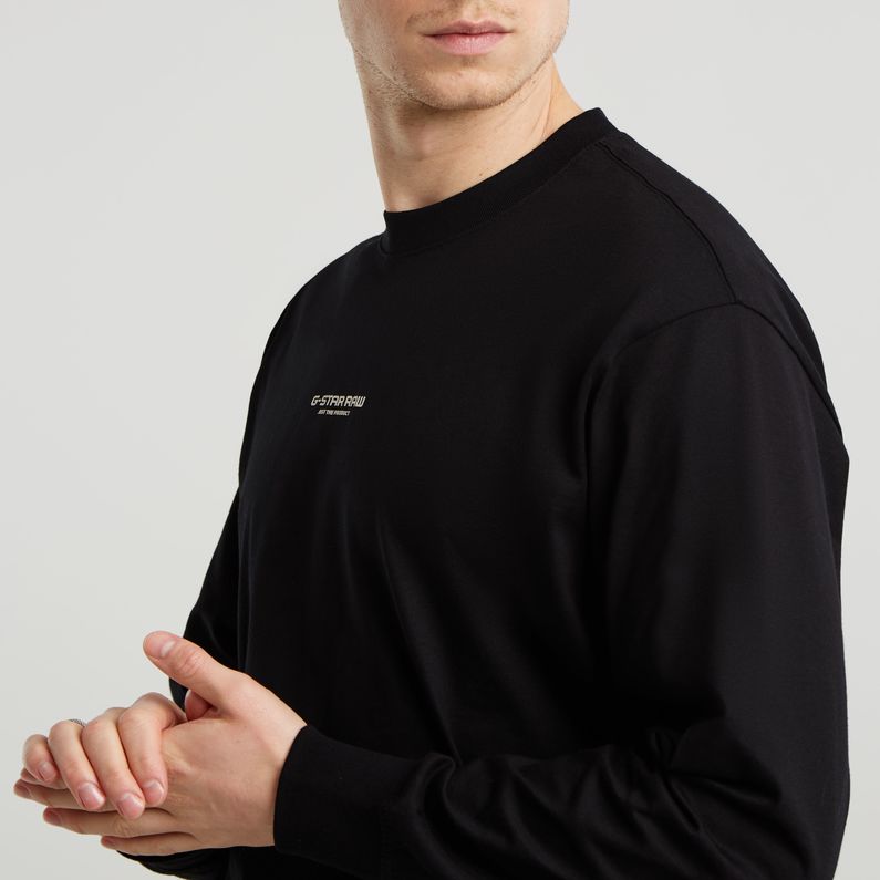 G-STAR® Center Chest Boxy T-Shirt Black