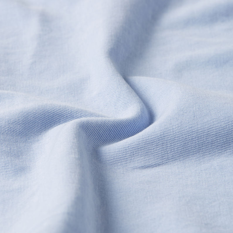 G-STAR® Camiseta Eyben Slim V-Neck Azul claro